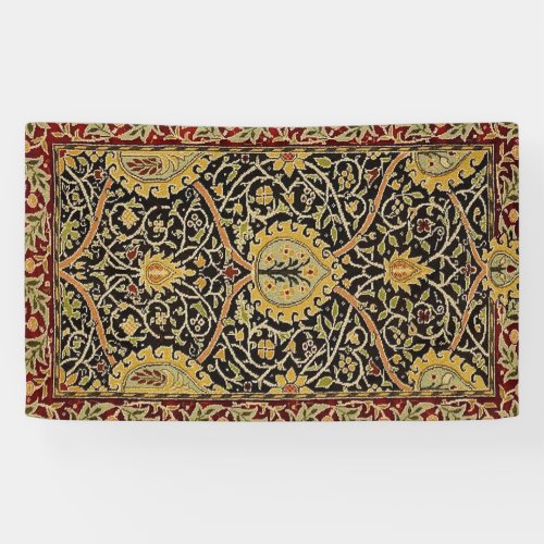 William Morris Persian Carpet Art Print Design Banner