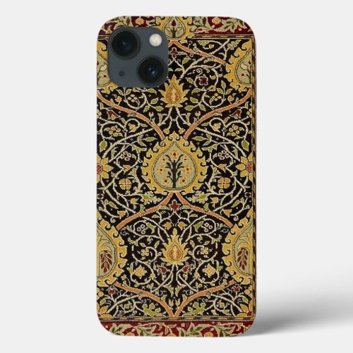 William Morris Persian Carpet Art Print Design iPhone 13 Case