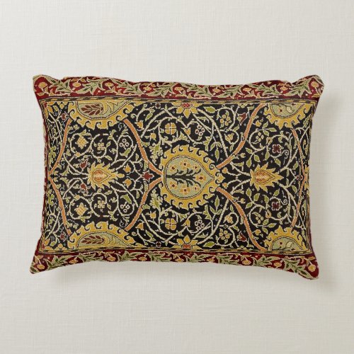 William Morris Persian Carpet Art Print Design Decorative Pillow