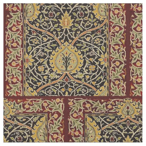 William Morris Persian Carpet Art Print Design Fabric