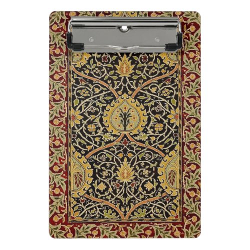 William Morris Persian Carpet Art Print Design Mini Clipboard
