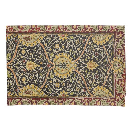 William Morris Persian Carpet Art Print Design Pillow Case