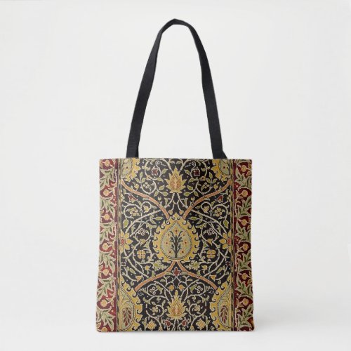 William Morris Persian Carpet Art Print Design Tote Bag