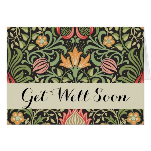 William Morris Persian Floral Antique (Front Horizontal)