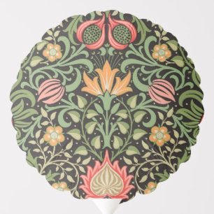 William Morris Persian Floral Antique Balloon