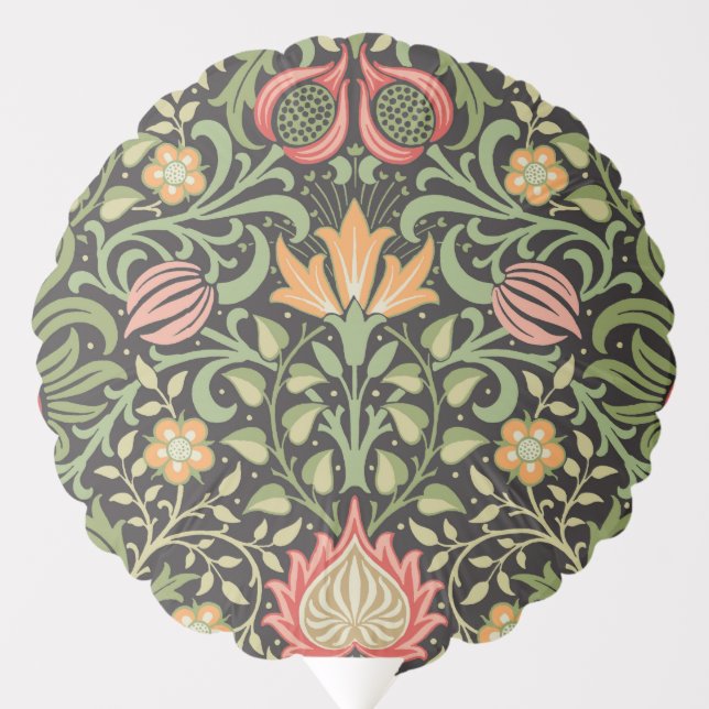 William Morris Persian Floral Antique Balloon (Front)