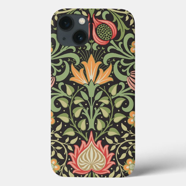 William Morris Persian Floral Antique Case-Mate iPhone Case (Back)