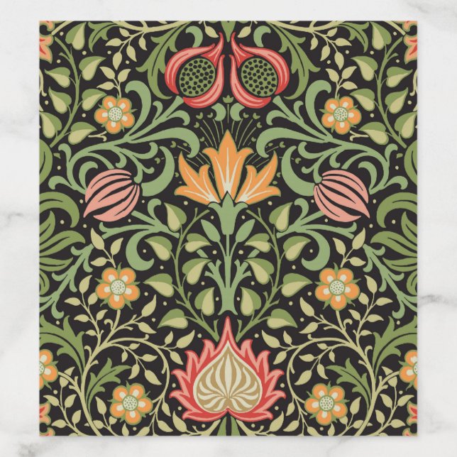 William Morris Persian Floral Antique Envelope Liner (Design)