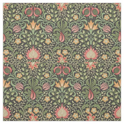 William Morris Persian Floral Antique Fabric