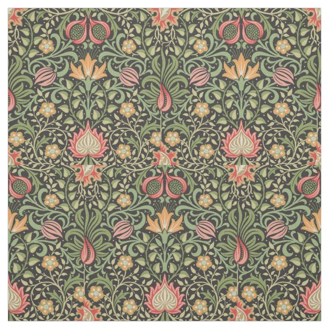 William Morris Persian Floral Antique Fabric (Swatch)