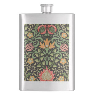 William Morris Persian Floral Antique Flask
