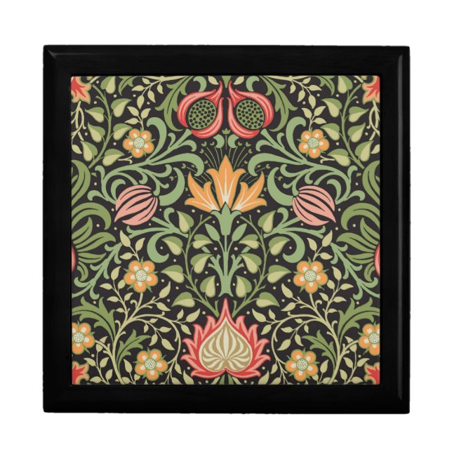 William Morris Persian Floral Antique Gift Box (Front)