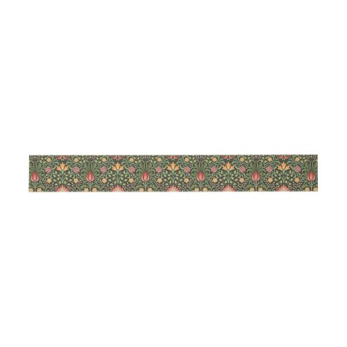 William Morris Persian Floral Antique Invitation Belly Band