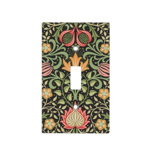 William Morris Persian Floral Antique Light Switch Cover