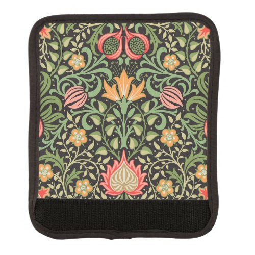 William Morris Persian Floral Antique Luggage Handle Wrap
