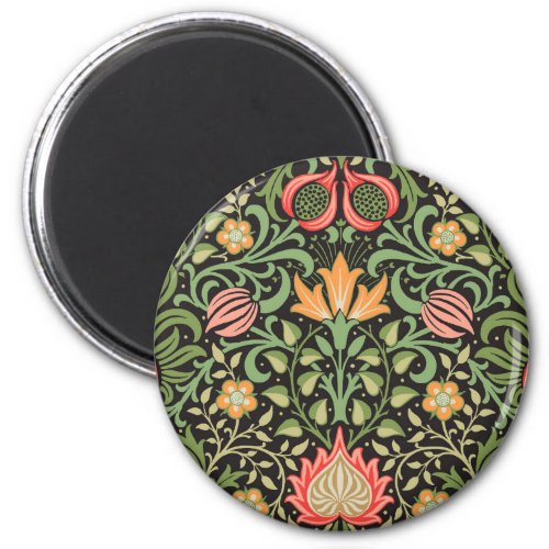 William Morris Persian Floral Antique Magnet