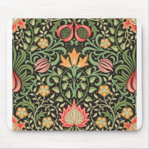William Morris Persian Floral Antique Mouse Pad