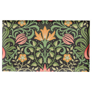 William Morris Persian Floral Antique Place Card Holder