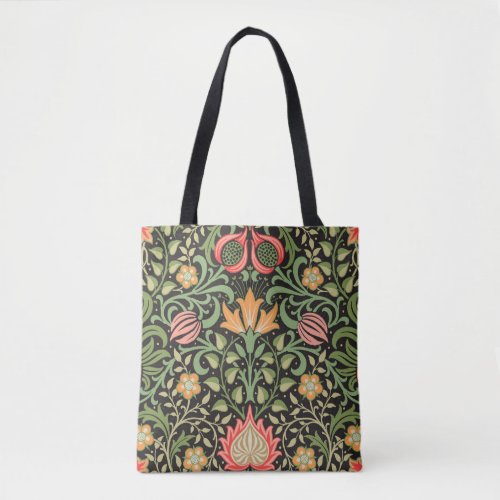 William Morris Persian Floral Antique Tote Bag