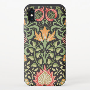 William Morris Persian Floral Antique iPhone X Slider Case