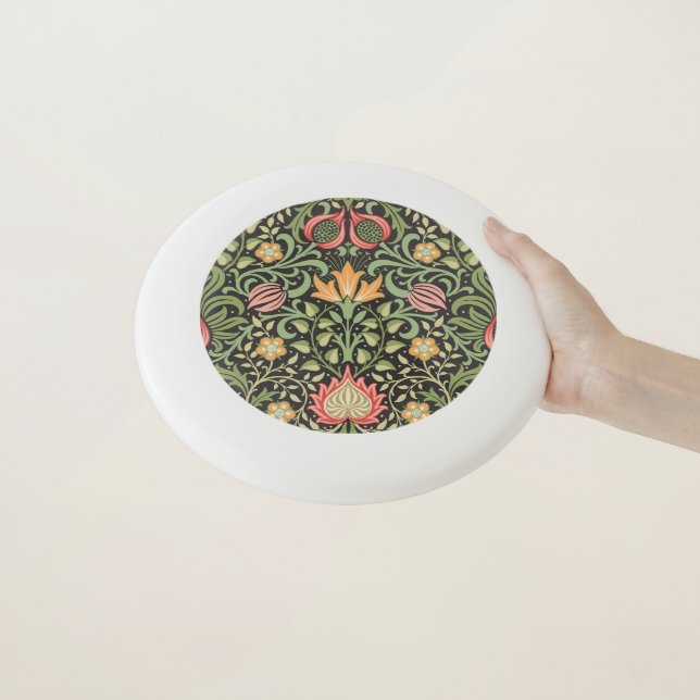 William Morris Persian Floral Antique Wham-O Frisbee (In Hand)