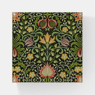 William Morris Persian Floral Botanical Design Paperweight
