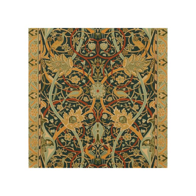 William Morris Persian Oriental Carpet Art (Front)