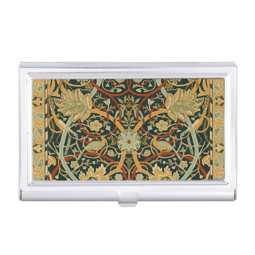 William Morris Persian Oriental Carpet Art Business Card Holder