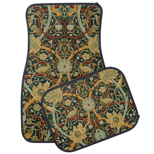 William Morris Persian Oriental Carpet Art Car Floor Mat