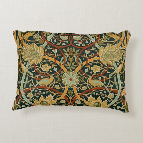 William Morris Persian Oriental Carpet Art Decorative Pillow