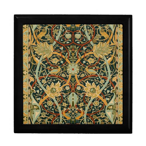William Morris Persian Oriental Carpet Art Keepsake Box