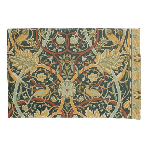 William Morris Persian Oriental Carpet Art Pillowcase