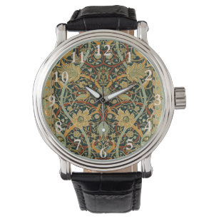 William Morris Persian Oriental Carpet Art Watch