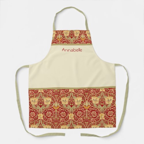 William Morris Personalize Apron