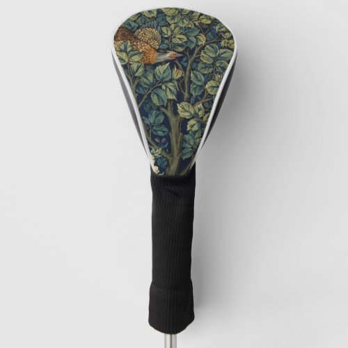 William Morris Pheasant Bird Tree Botanical Golf Head Cover