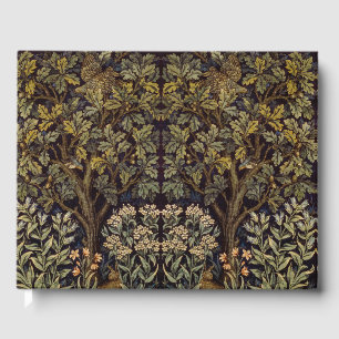 William Morris - Pheasant Bird Tree Botanical Guest Book