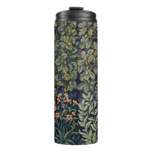 William Morris Pheasant Bird Tree Botanical Thermal Tumbler