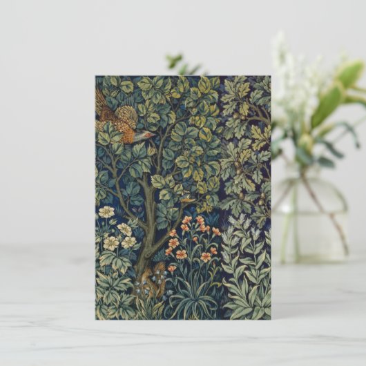 William Morris Pheasant Bird Tree Woodland (Standing Front)