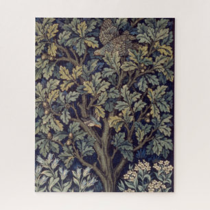 William Morris Pheasant Bird Tree Woodland Jigsaw Puzzle