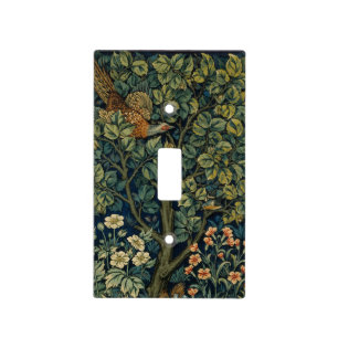 William Morris Pheasant Bird Tree Woodland Light Switch Cover