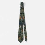 William Morris Pheasant Bird Tree Woodland Neck Tie