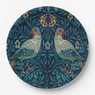 William Morris Pheasants Paper Plates