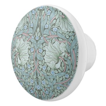 William Morris - Pimpernel- Blue & Green Flowers