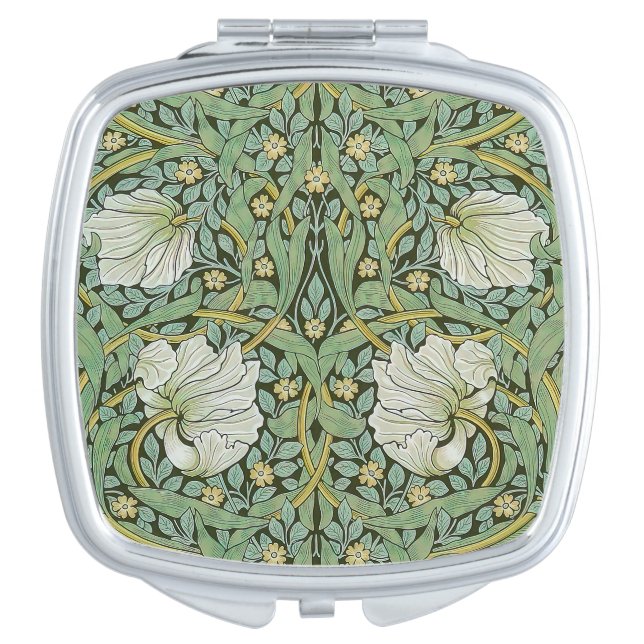 William Morris - Pimpernel Compact Mirror (Front)