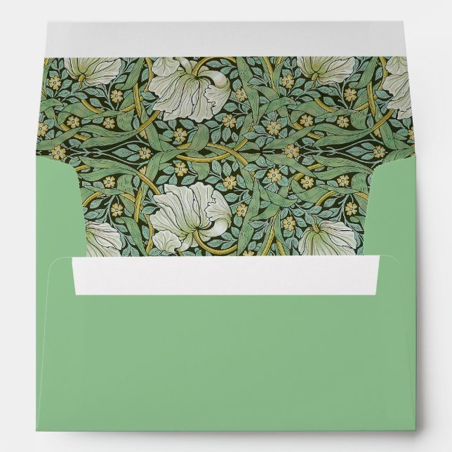 William Morris - Pimpernel Envelope (Back (Bottom))