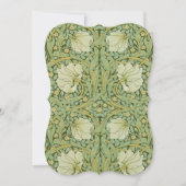 William Morris Pimpernel Floral Blue Wallpaper (Front)