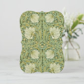 William Morris Pimpernel Floral Blue Wallpaper (Standing Front)