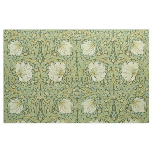 William Morris Pimpernel Floral Blue Wallpaper Fabric