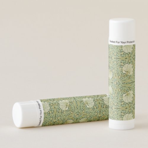 William Morris Pimpernel Floral Blue Wallpaper Lip Balm