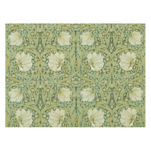 William Morris Pimpernel Floral Blue Wallpaper Tablecloth